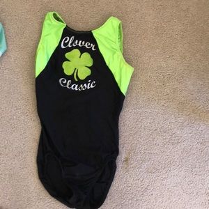 Clover classic gymnastics meet leotard